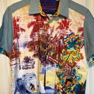 Robert Graham Limited Edition XL Short Sleeved Shirt